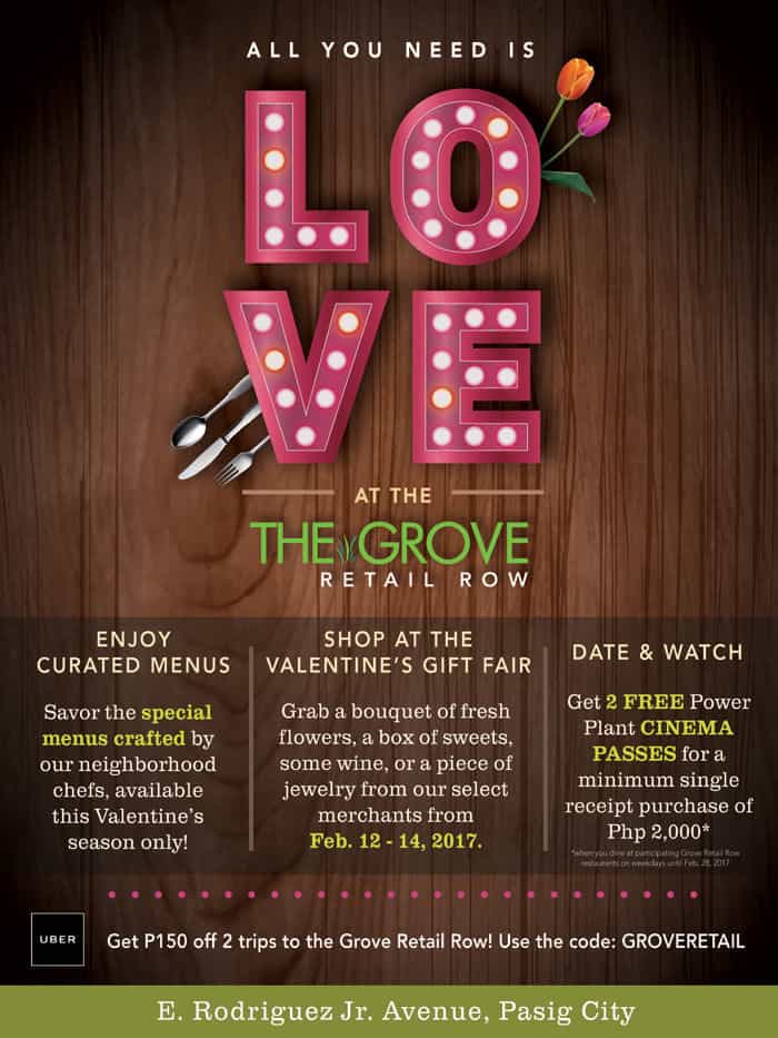 All you need is love at the grove retail row